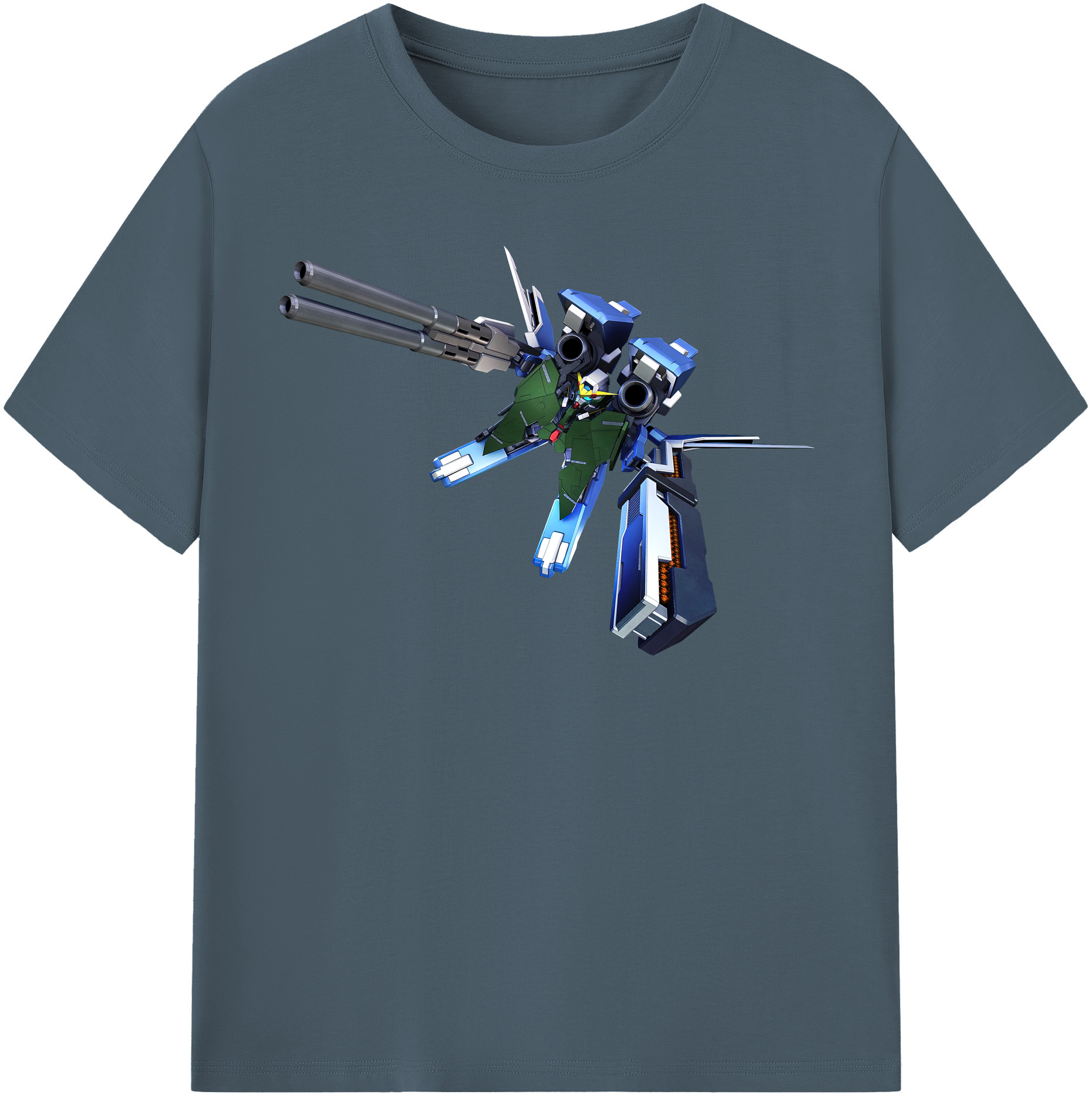 （画像用） 機動戦士ガンダム Mobile Suit Gundam 綿100％半袖Tシャツ（フロントプリント）